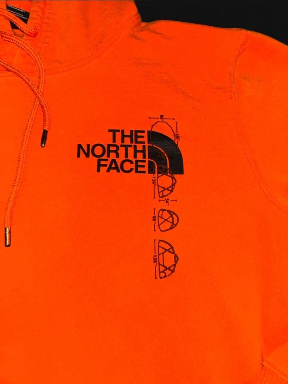The North Face Orange Pullover Hoodie - Men's - Picture 2 of 8